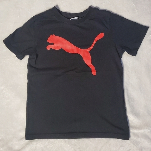 Puma Other - Boys Puma t shirt black & red size 5